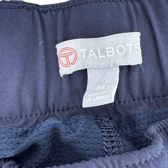 T By Talbots Navy Blue Golf Sports Skorts Women’s Size Medium Pull-on W/Pockets - Picture 3 of 6